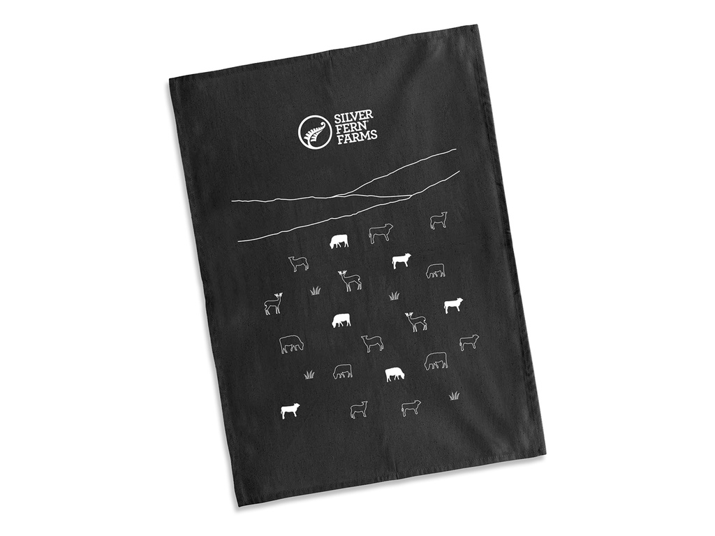 Silver Fern Farms Tea Towel (Pack of 5)