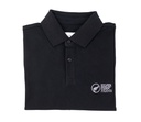 Men's Plain Pique Black Polo 100% Cotton