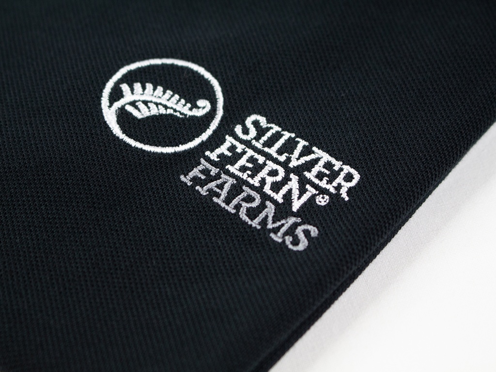 Men's Plain Pique Black Polo 100% Cotton