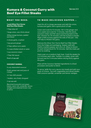 2021 Winter Recipe Card: Beef Eye Fillet- Pack of 100