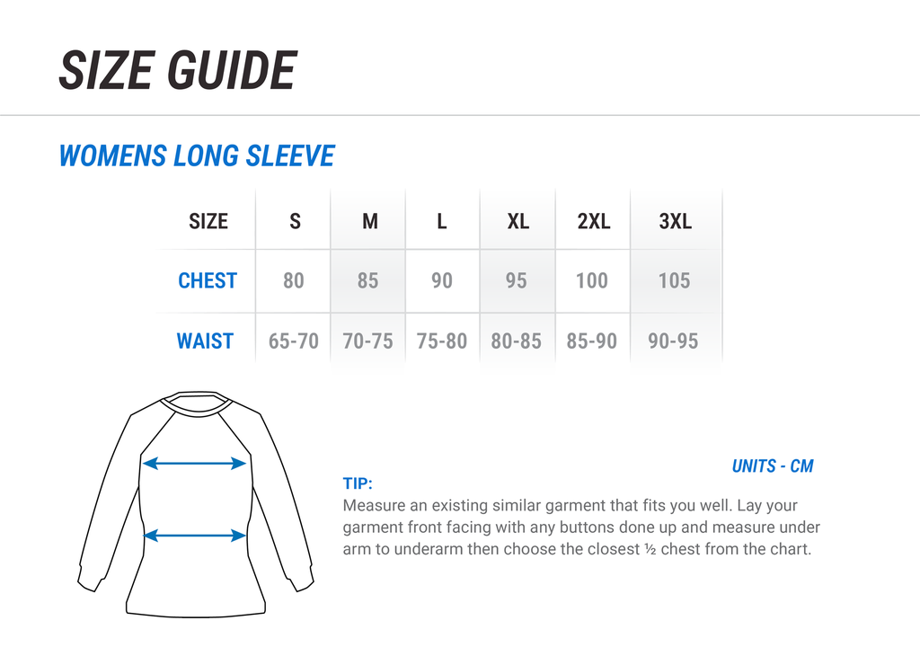 Merino Ladies Long Sleeve