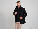 Black Wool Blend Coat Fully Lined