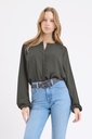 Billow Sleeve Blouse - Khaki