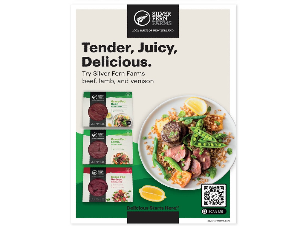 A4 Tender, Juicy, Delicious - Pack of 5