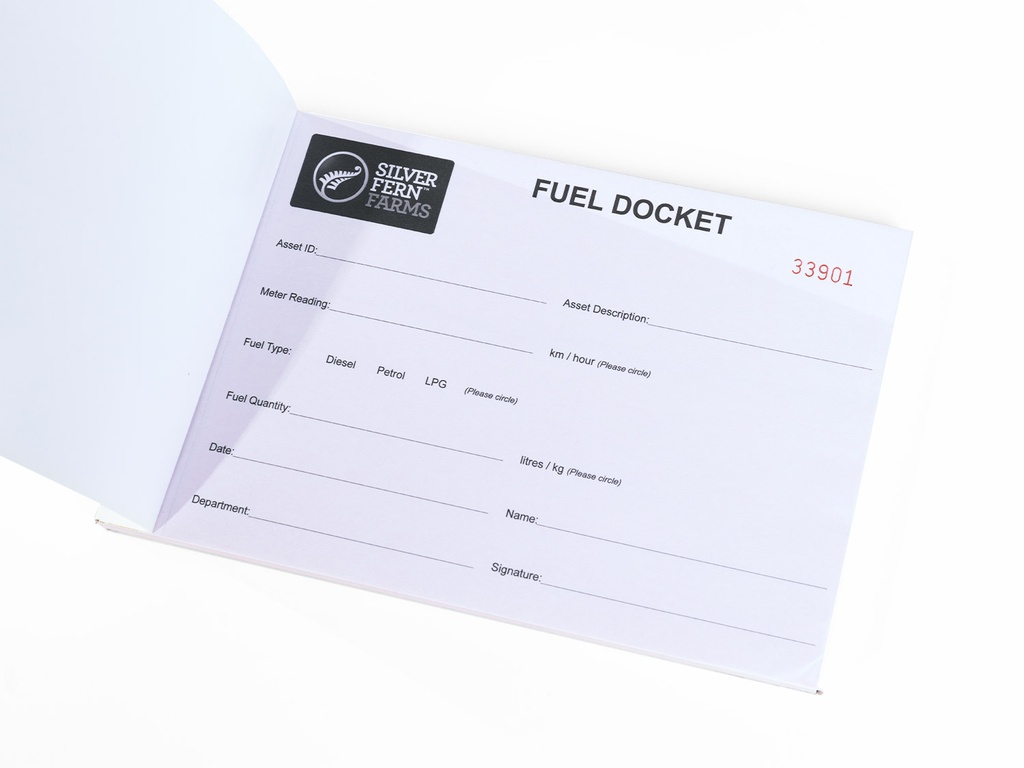 Fuel Docket Books